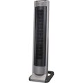 Homestead 35 in. Tall Column Fan with Oscillating Grill; Dark Grey & Black HO1624982